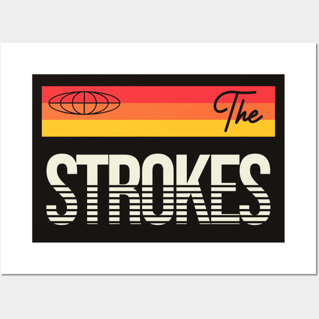 The Strokes Wall Art by SmithyJ88